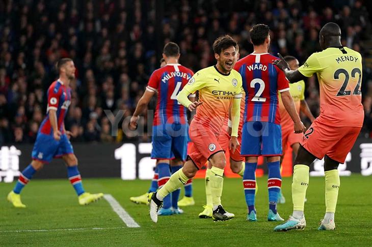 مانشستر سيتي كريستال بالاس ديفيد سيلفا مانشستر سيتي كريستال بالاس ديفيد سيلفا